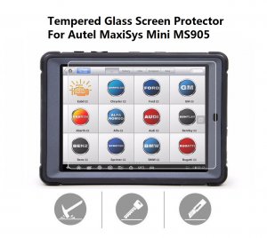 Tempered Glass Screen Protector for Autel MaxiSys Mini MSMY905